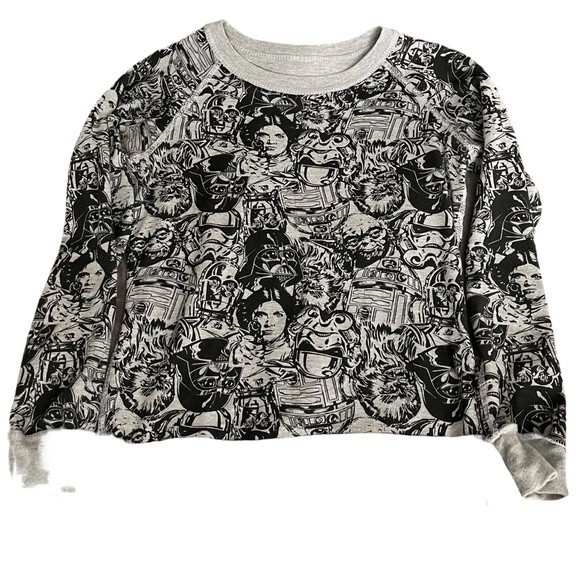 Vintage Star Wars XS REVERSIBLE Sweatshirt. - Picture 3 of 9